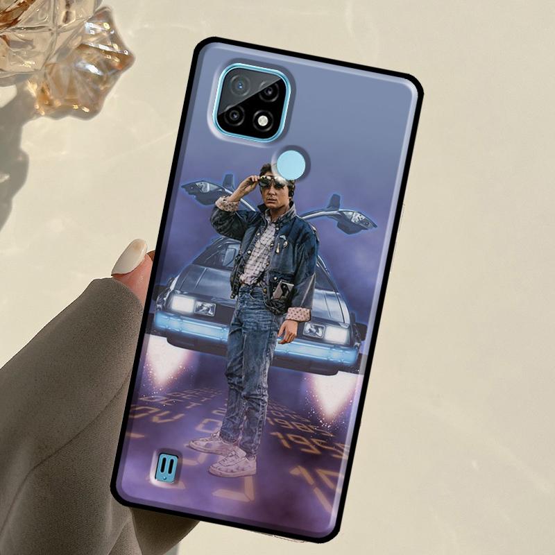 Back to the Future Cool For Realme 14 Pro Plus 10 11 12 13 GT 6 6T 5 GT7 Pro C61 C55 C53 C51 C21Y C25S C67 C75 Case