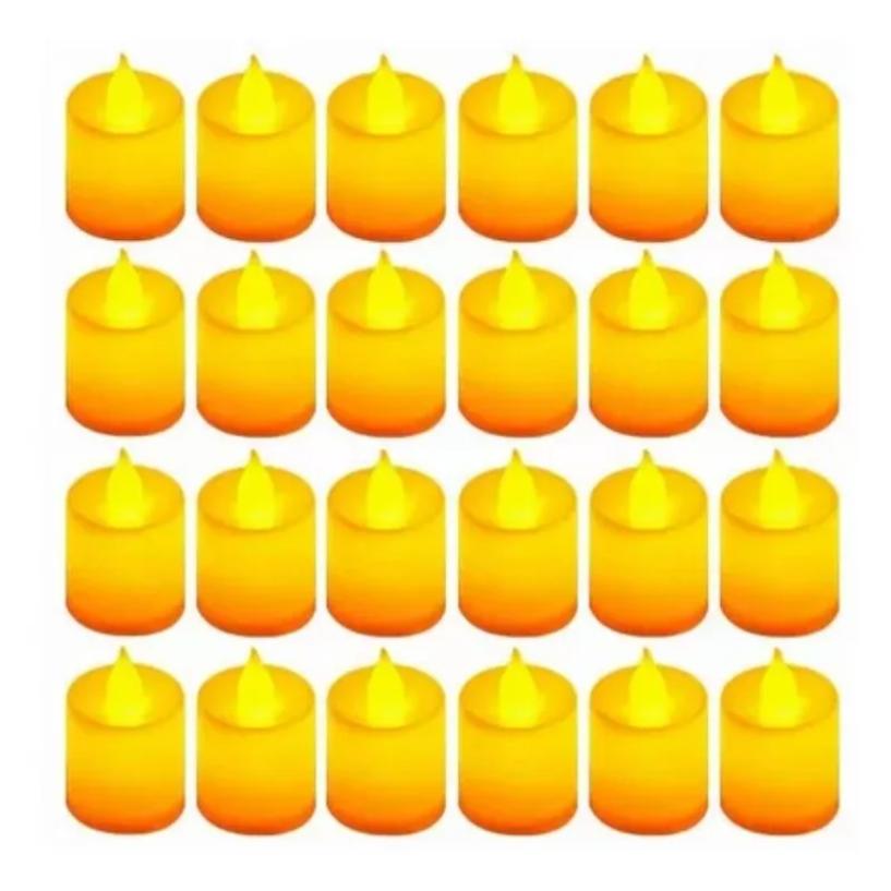 24Pcs LED Candles Flameless Candle Battery Operated, 200+Hours Fake Electric LED Candles Tea Lights