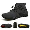 Men's Amphibious Mesh Hiking Shoes - Breathable High-Top Plus Size for Outdoor Sports & Climbing