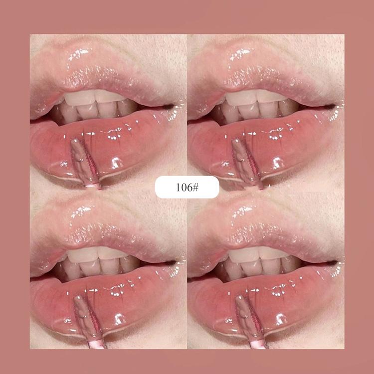 

CAPPUVINI Baby Bottle Shaped Lip Gloss Mirror Lip Oil