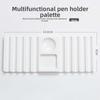 10-Compartment Plastic Pen Stand with Color Palette Nail Art Tools Holder  for Nail Art Painting