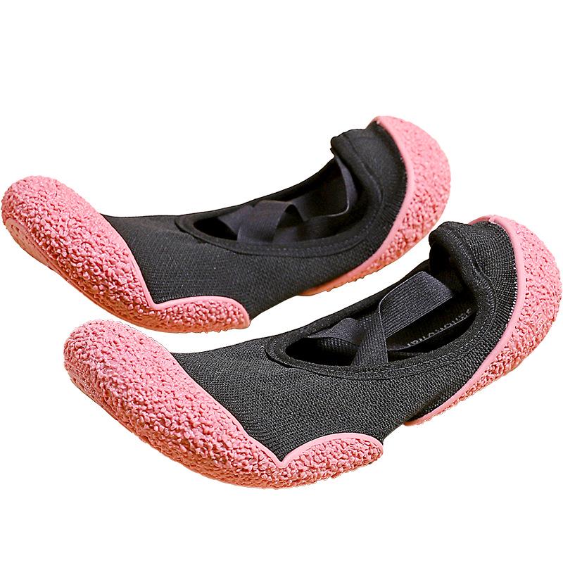 Gorensha Women's Shock-Absorbing Ballet Flats - Lightweight, Non-Slip Sole for Indoor Sports, Gym, Yoga, Aerobics