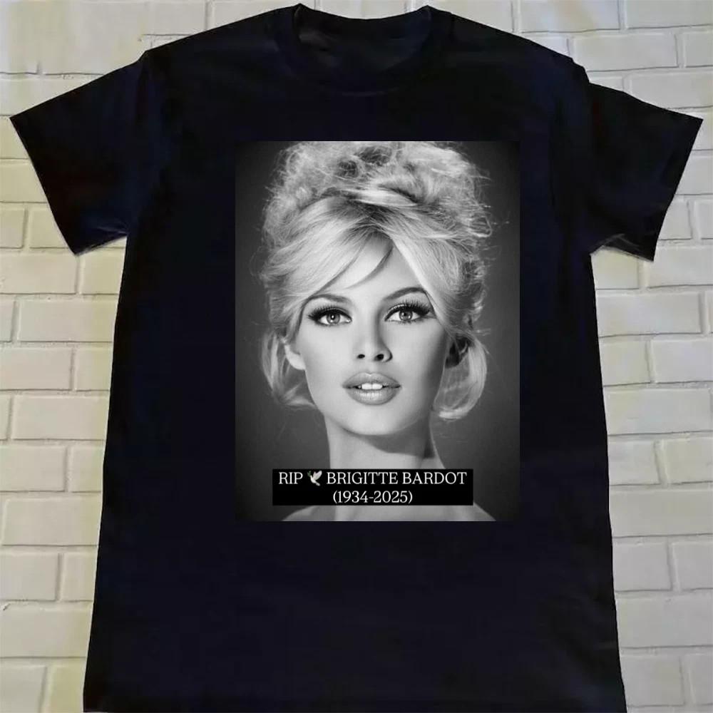 Nové tričko s krátkým rukávem Brigitte Bardot Velikost S-5XL Pánské tričko H231 Unisex tričko