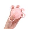 Finger Grip Ball Massage Rehabilitation Training Elderly Exercise Ball Hand Finger Strength Circle Grip Device Soft Finger Ball