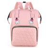 Customized Name Large Capacity Fashion Backpack Multi-Purpose Mommy Bag Baoma out Storage Maternity Package Organizer