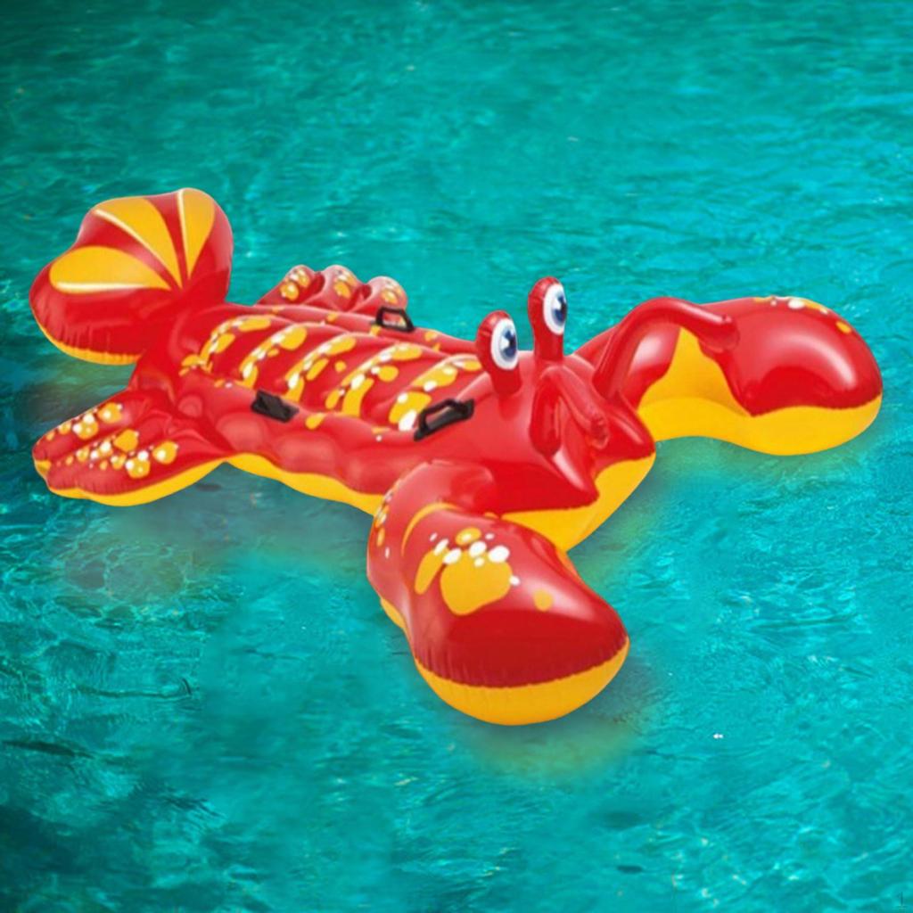 Inflatable Pool Float Beach Durable Rideable Tube Raft Water Swim Ring