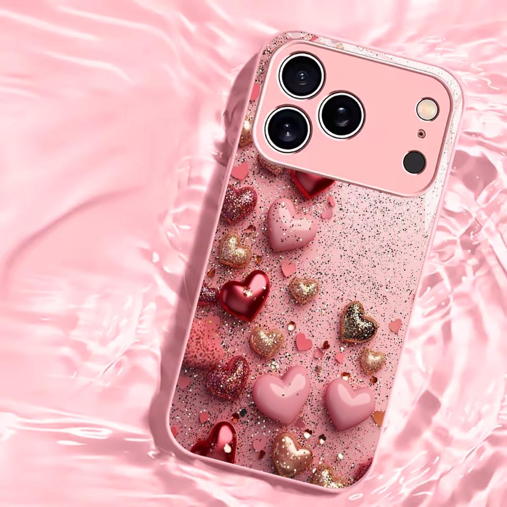 Colorful For Electroplated Glass Phone Case For iPhone 17 16 15 14 13 12 11 Pro Max Plus 16E 17Air Cover