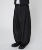 Seuweideu Wide Stripe Slacks [Black]