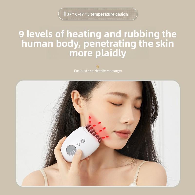 Facial Scraping Board Intelligent Bianshi Scraping Instrument Facial Lift Multi-function Beauty Massager Micro-current Meridian Brush