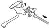 SANEI Mixing Faucet Branch Socket for Faucets branching hot and cold water from mixing PB18S with TOTO Thermostatic and T-type (for faucets)