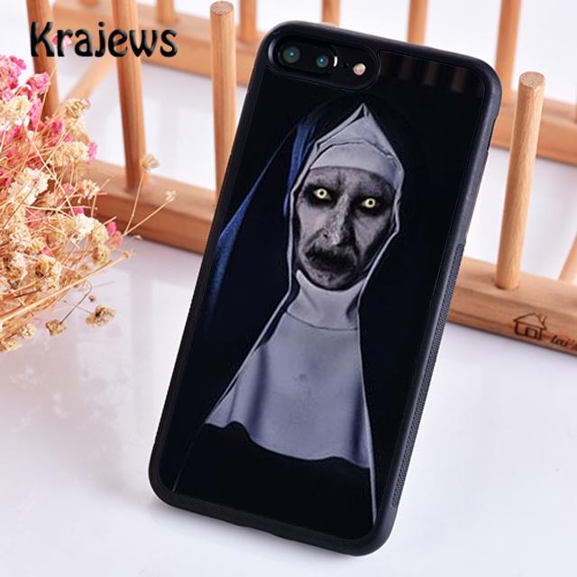 

Krajews Horror Nunn Scary Phone Case Cover For iPhone 17 Air 16 15 14 plus 12 13 pro max coque Shell Fundas iPhone 17pro max