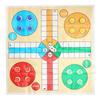 Children Fun Board Game Chess Set Plastic Portable Wear Resistance Chessboard Game Toy for Party