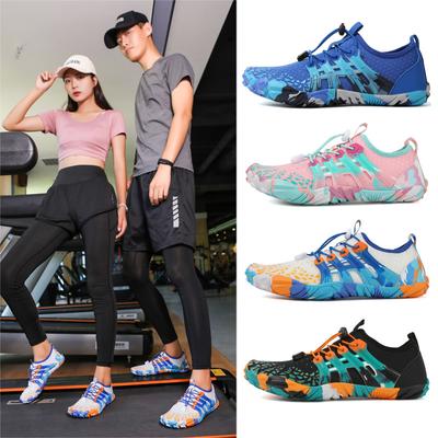 Zapatos de Agua para Mujer y Hombre Verano Playa Cinco Dedos Descalzo Natación Surf Calzado Aqua Colorido Orilla del Mar Río Zapatilla Mujer Zapatilla Deportiva