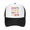 Custom Best Cat Dad Ever Baseball Cap Sun Protection Unisex Womens Adjustable Fathers Day Gift Trucker Hat Summer Dad Hat