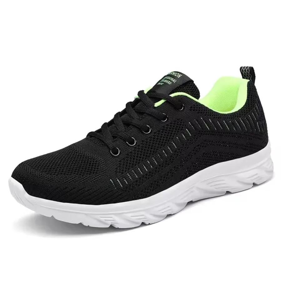 Sports Men Running Jogging Shoes Casual Sneakers Outdoor Lace Up Breathable Mesh Light Tennis Outdoor Walking Tenis Masculino