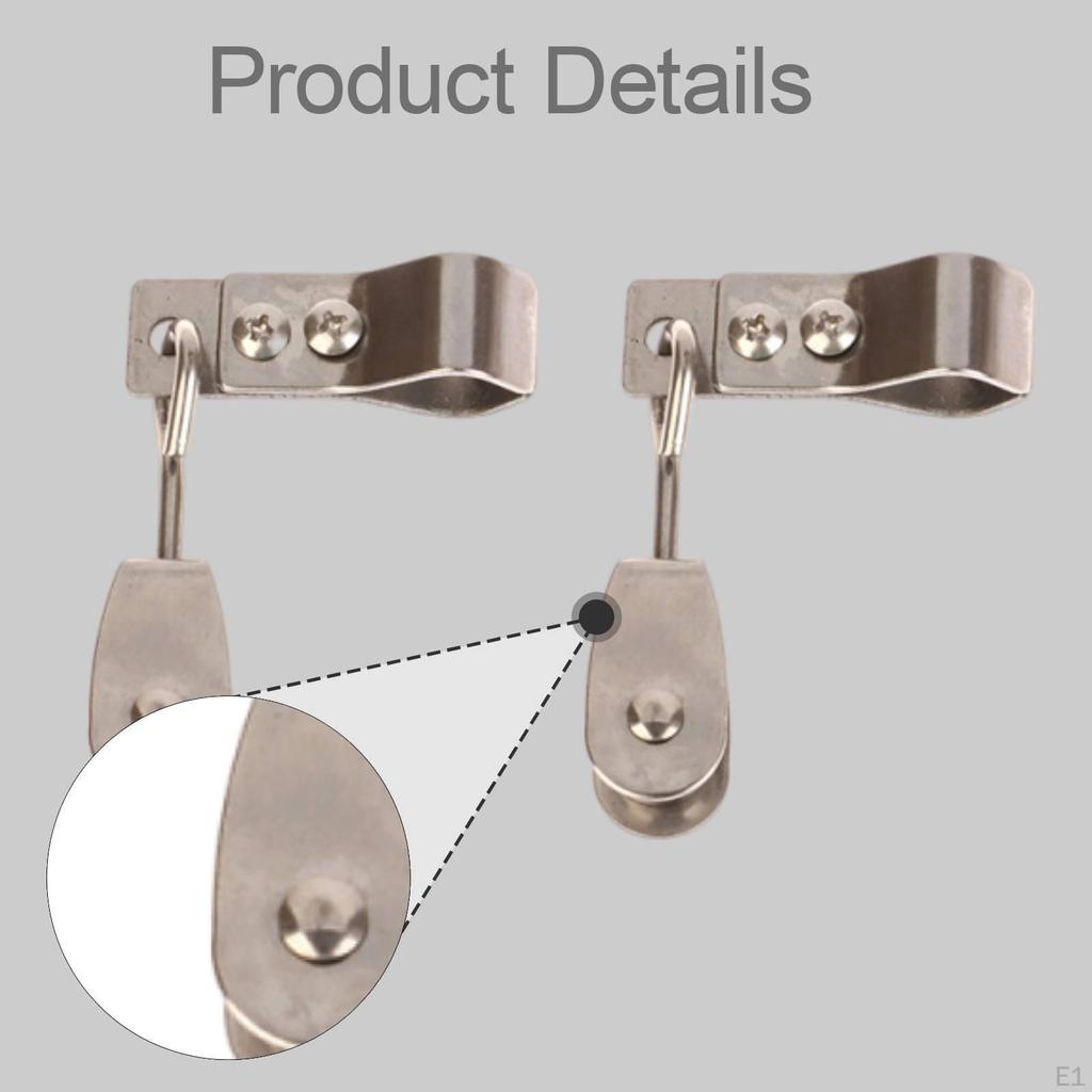2x Pulley Wheel for Outdoor Shade Roller Multifunctional Accessory Fits Awning Cables and Smooth