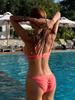 2026 Korean Sexy Solid Color Triangle Bikini for Small Busts - Women's Beach Vacation Swimwear