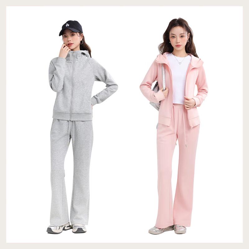 MJ Style Women's Slim-Fit Hooded Zip-Up Hoodie