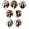 Knit Design Woolen Winter Cap Thick Material Plush Warm Hat Cute Owl Pattern Hat  Cartoon Themed