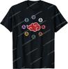 Naruto Shippuden Akatsuki Rings Anime Fashion Casual Funny Tshirt S6xl