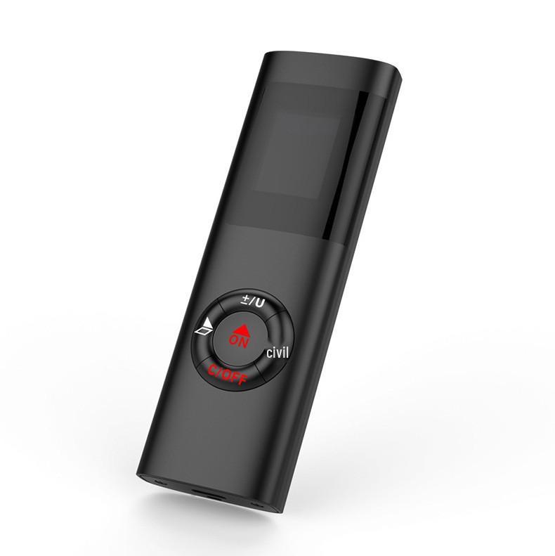 JQ40 Mini Infrared Laser Rangefinder - USB Rechargeable, High Precision Pocket Measuring Tool