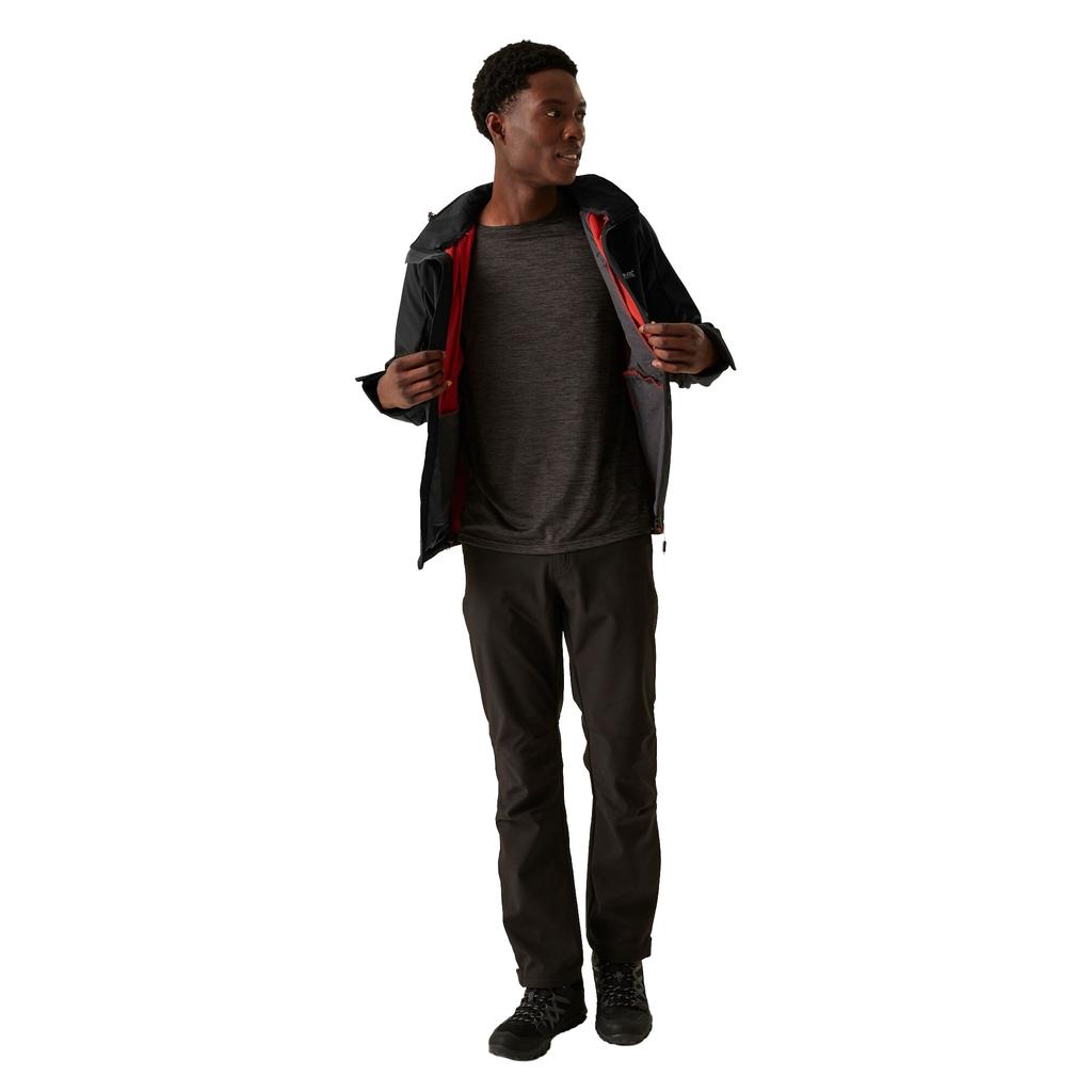 Regatta Mens Hewitts X Colour Block Soft Shell Jacket