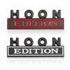 1Pc 3D Metal HOON Edition Logo Car Front Grille Badge Side Fender Rear Trunk Emblem Sticker Decal