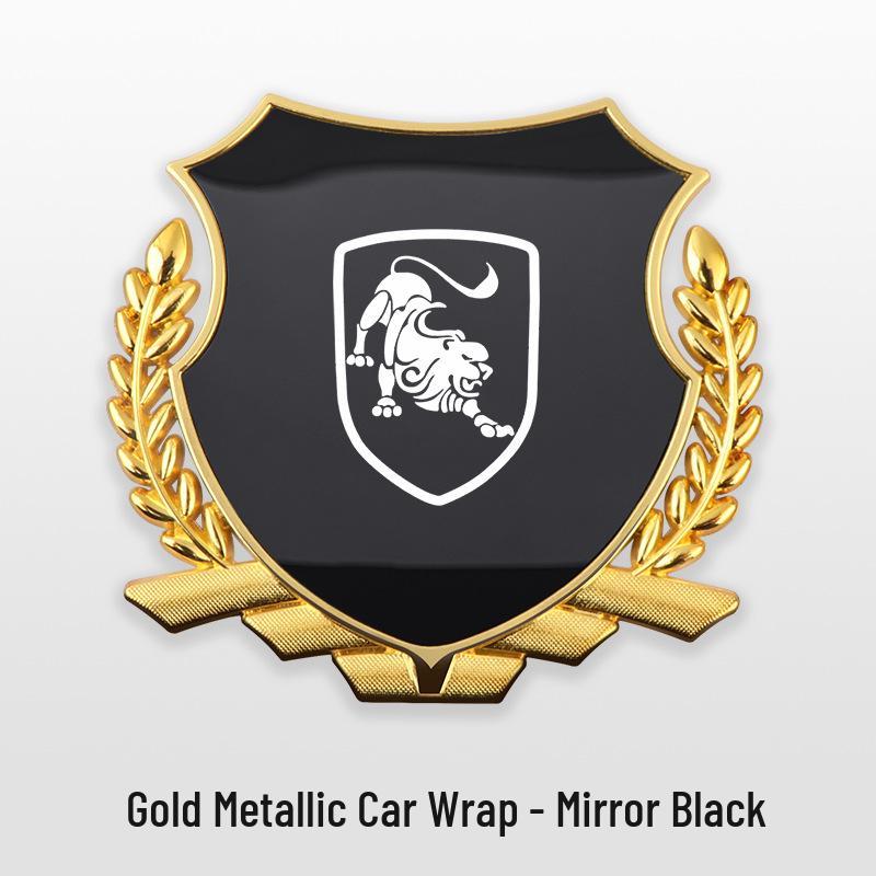 Metal Wheat Ear Side Emblem Sticker for Dongfeng Fengguang/Fengxing 580/370 S560/Fengshen Car Body Modification