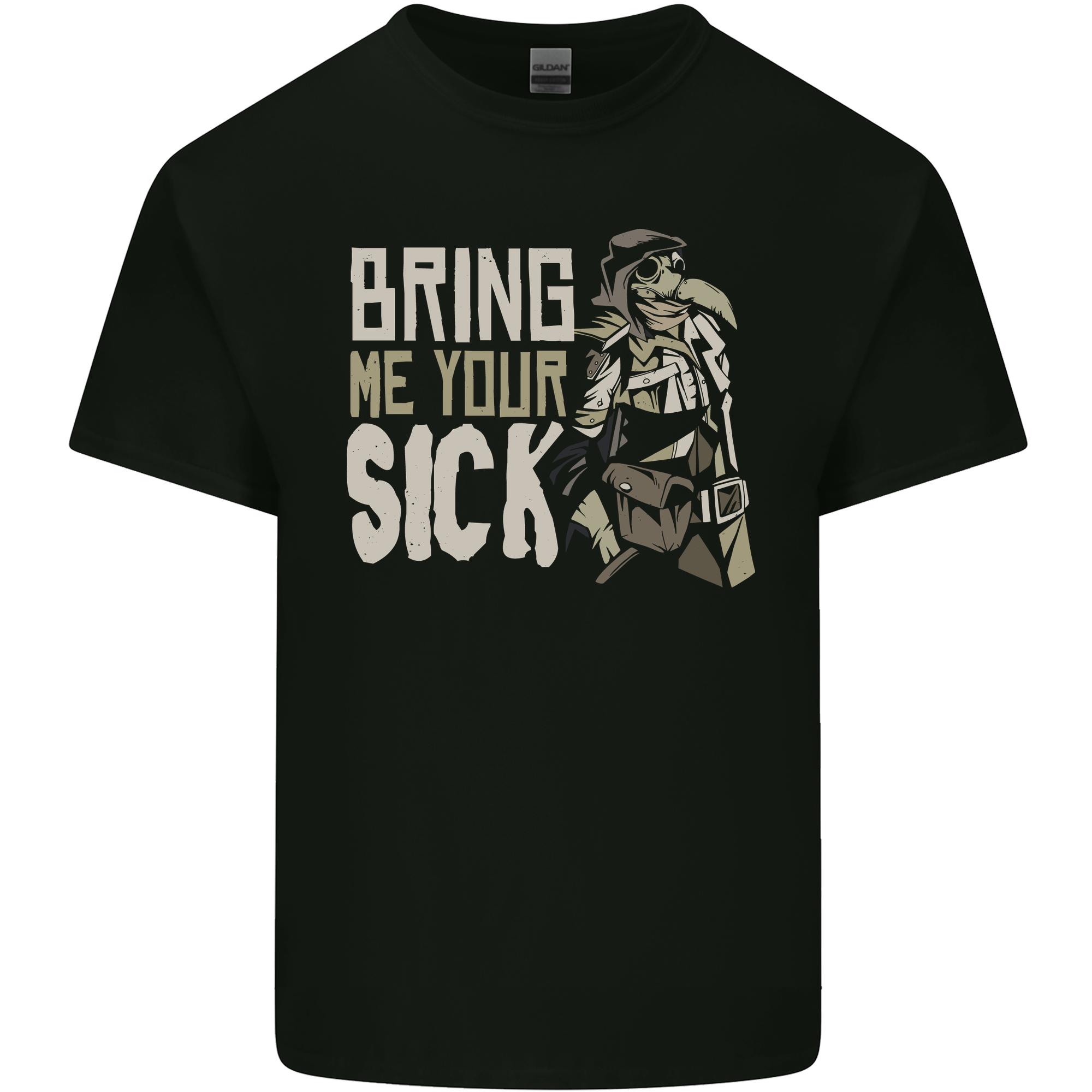 Bring Me Your Sick Plague Doctor Unisexs Light Cotton TShirt S