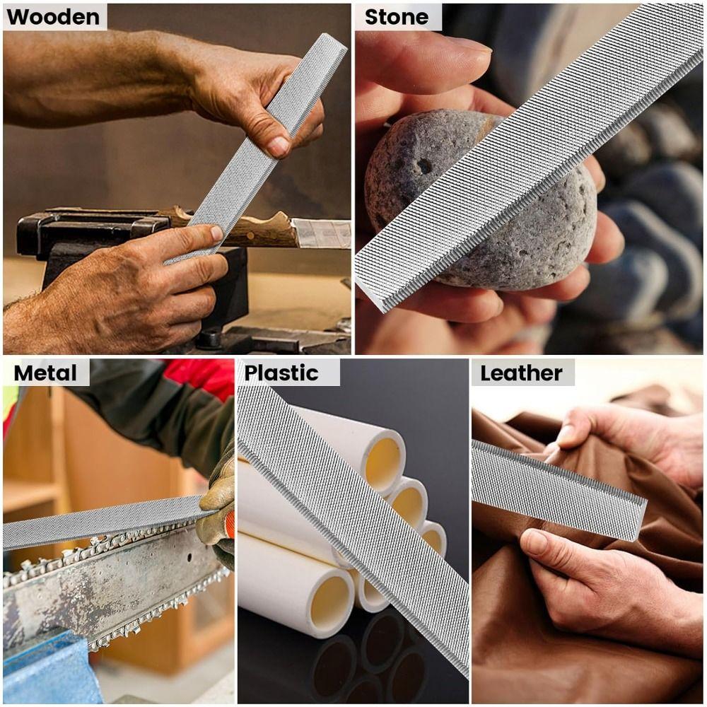 Durable Hand File High Carbon Steel Metal File New Trimming Shaping File Metal Wood and Stone