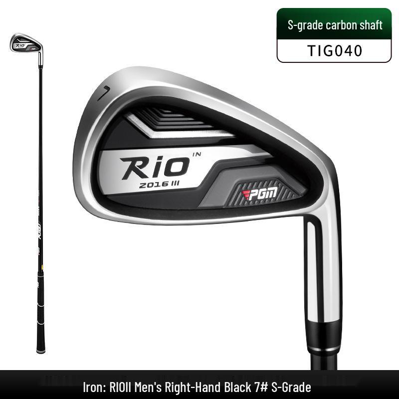 PGM Golf Men's Stainless Steel 7-Iron Club for Practice
