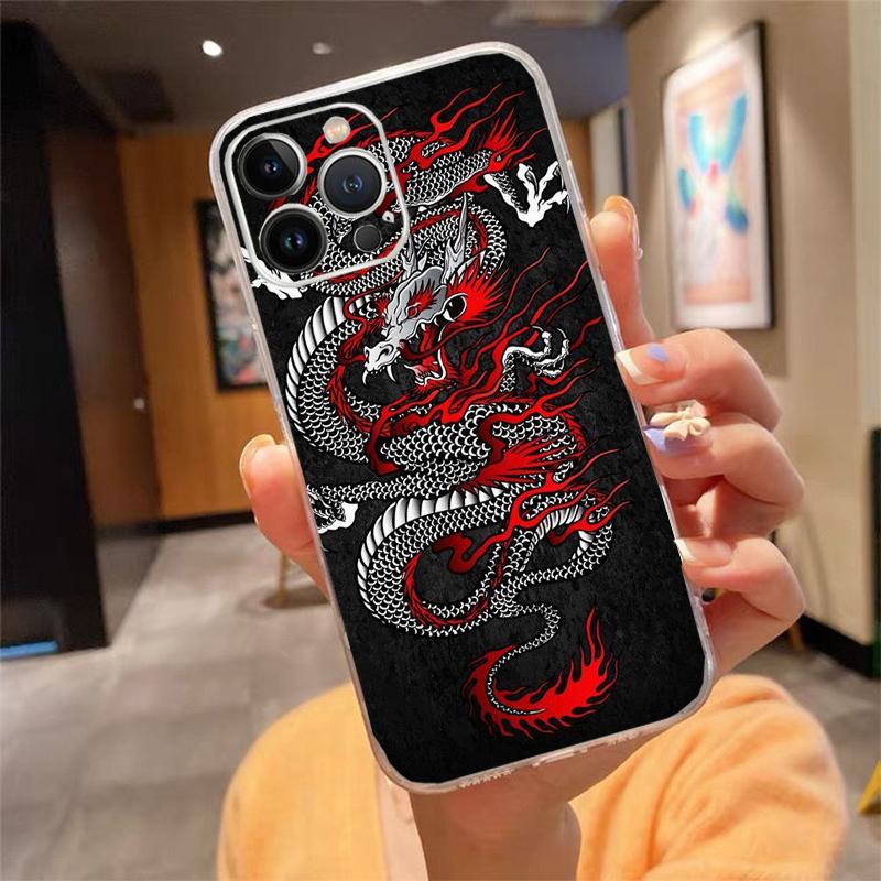 

Phone Case For iphone 17ProMax Air 16 15 14 13 Pro Max 15 16 Pro 15Plus Dragon iphone 13