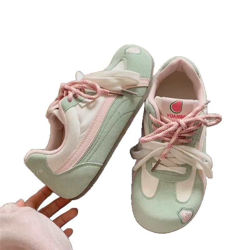 Women's new platform white shoes versatile niche shoes student soft baseplate shoes