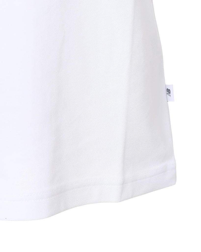 Golf Polo Shirt 3 [New Balance] Short-Sleeve (Stretchable & Ultra-Quick Drying) / Women's / 012-6166506 030_White [LL]
