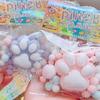 Squeeze Ball Cat Paw Large Paw Print Fluffy Paw Print Squeeze 7cm Set Squeeze Toy Cat Paw Handmade TPR Soft Low Rebound Realistic Touch Cat Claw Cat