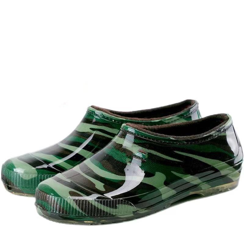 DAXTE Camouflage Low-cut Rain Work Boots 35-45