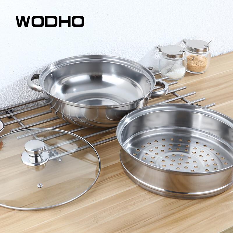 Stainless Steel Double-Layer Steamer Pot