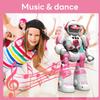 Smart Voice-Controlled Dancing Robot with Gesture Remote for Kids