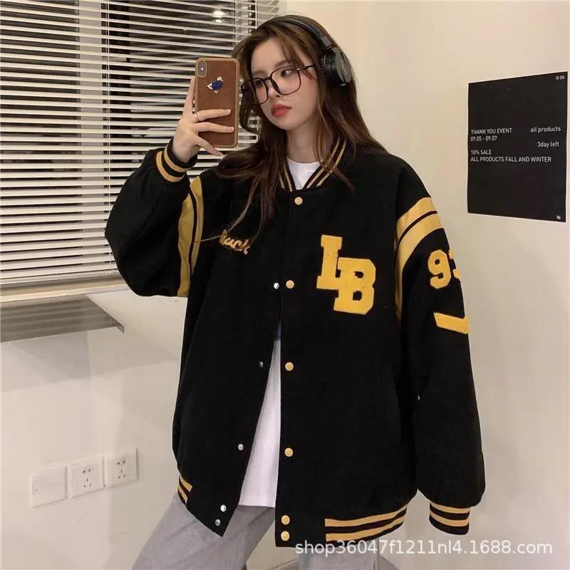 Baseball Jerseys Women's Cardigans Hoodies Jackets Tops