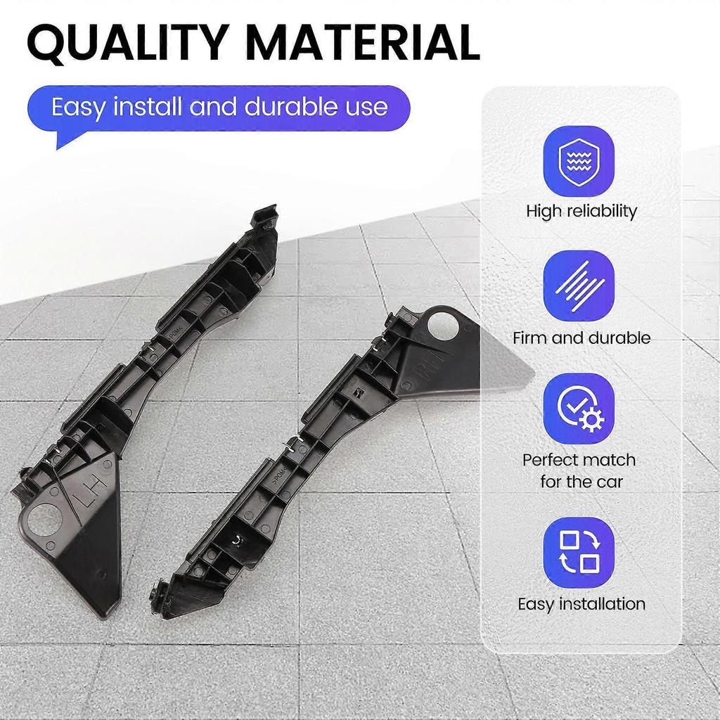2Pc Front Bumper Mounting Holder for Toyota Corolla E12 Hatchback 2003-2006 Front Bumper Bracket 52536-13020 5253602020