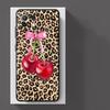 Funda Phone Cover Case for Xiaomi Poco F8 C61 C75 C50 F1 F3 M5 X3 X4 X5 X7 Pro C71 M3 M4 M7 Pro Leopard Cherry