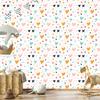 Love Wallpaper White, Coral, Cream and Mint 50x1000