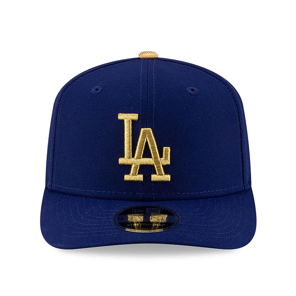 [New Era] 2025 Gold Collection Cap 9SEVENTY Los Angeles Dodgers MLB 2025 GOLD COLLECTION SNAPBACK CAP ROYAL BLUE LOS ANGELES DODGERS Snapback Hat LOW