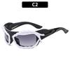 Y2K Sunglasses Women Fashion UV400 Protection Future Tech Sun Glasses Men Outdoor Eyewear Oculos De Sol
