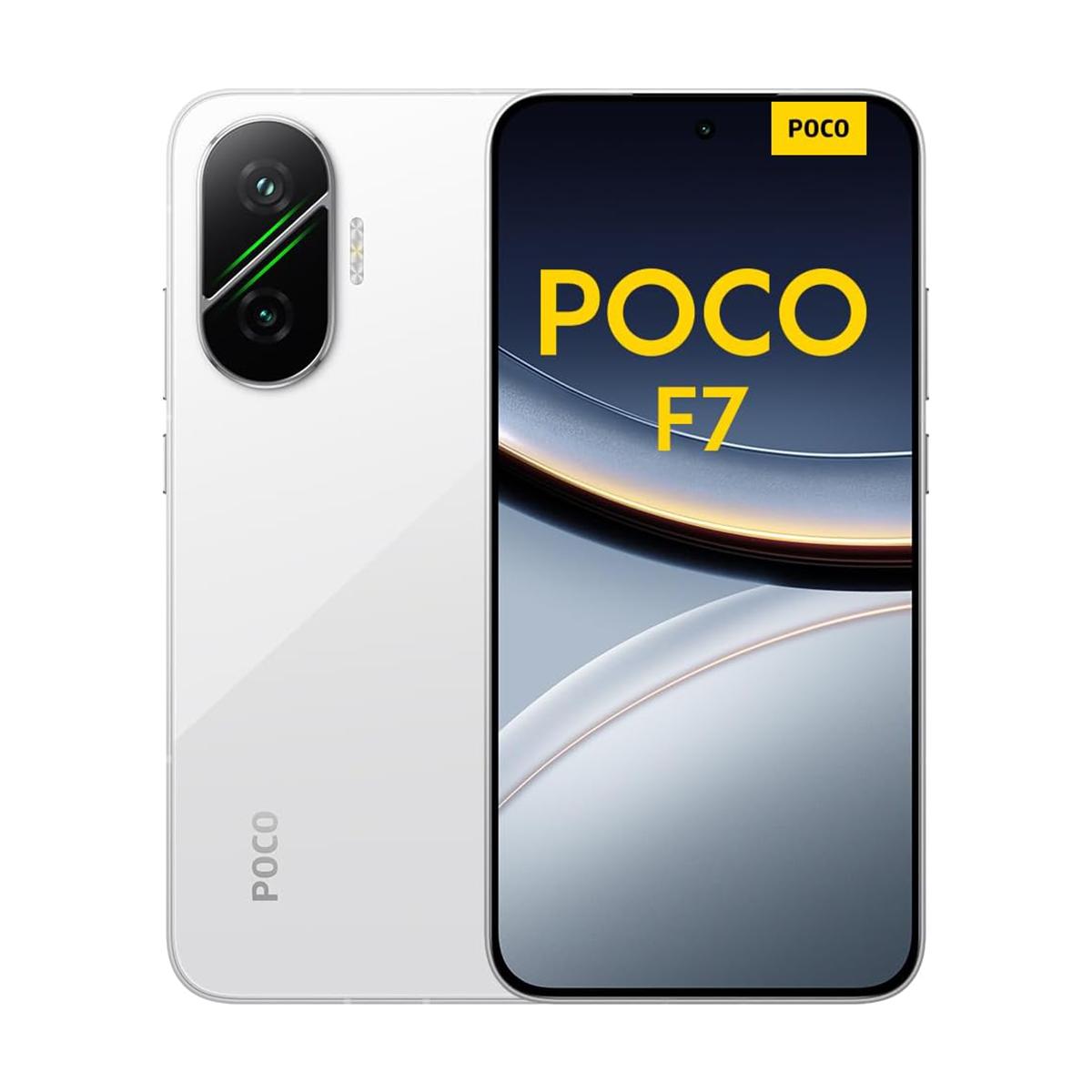 

POCO F7 5G Глобальная версия Snapdragon® 8s Gen 4 NFC 6.83 1.5K AMOLED Дисплей 50МП Камера OIS 6500мАч Смартфон 12GB+512GB белый