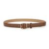 Genuine Leather Womens Summer Belt With Brass Buckle For Casual And Office Wear