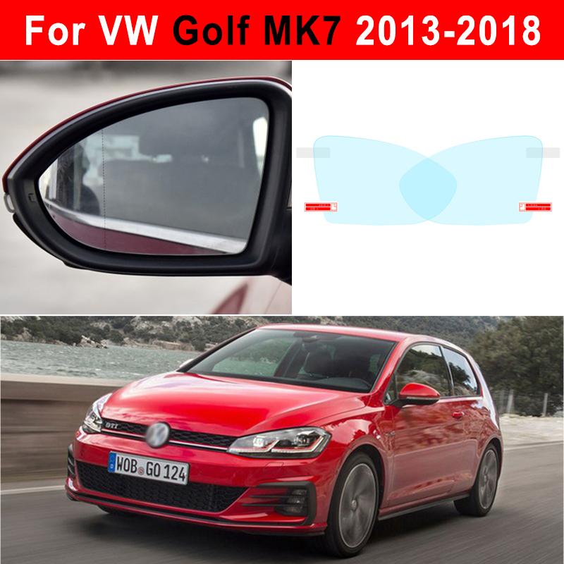 Rearview Mirror Anti Fog Rainproof Film Sticker For Volkswagen VW Golf 5 6 7 MK5 MK6 MK7 Car Side Window Waterproof Protector