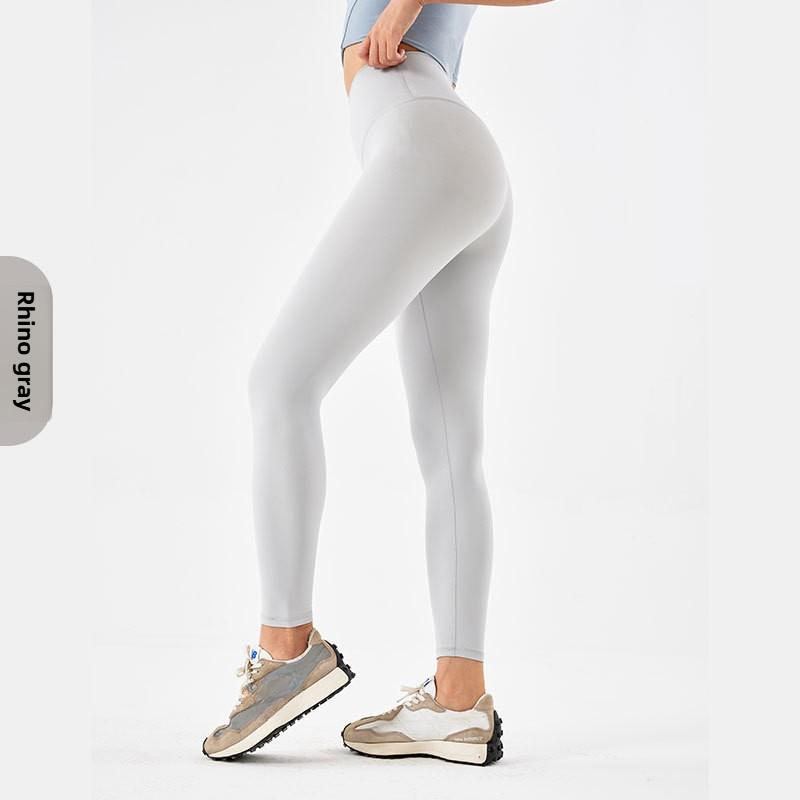 Pantaloni da yoga fitness a vita alta da donna