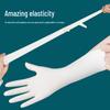 Latex Rubber Gloves - Food Grade, Acid and Alkali Resistant for Laboratory, Catering, Beauty, and Household Cleaning.