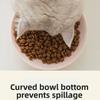 Creative Ceramic Cat Bowl Cute Large Capacity Dog Food Feeding Basin Anti Tipping Non-slip Pet Drinking Feeder Neck Protection